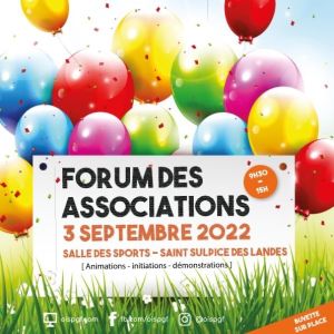 Forum des associations Sept 2022 St Sulpice des landes