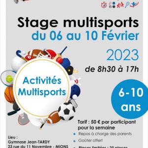 Stage Multisports hiver 2023 MIONS