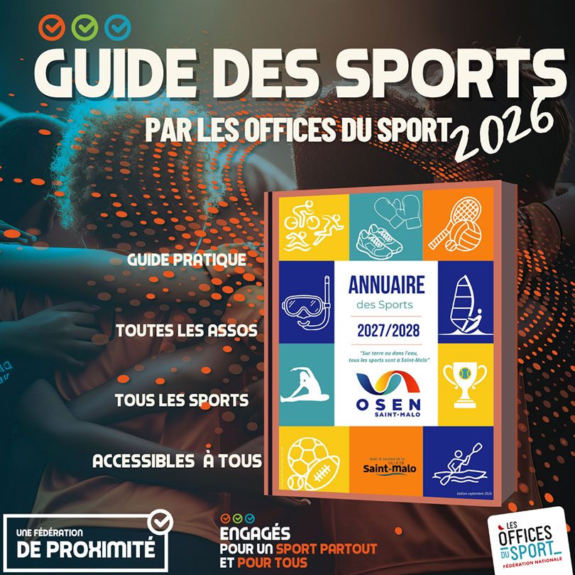 Les Offices du Sport lancent le Guide des Sports 2026 : le sport de proximité à portée de main