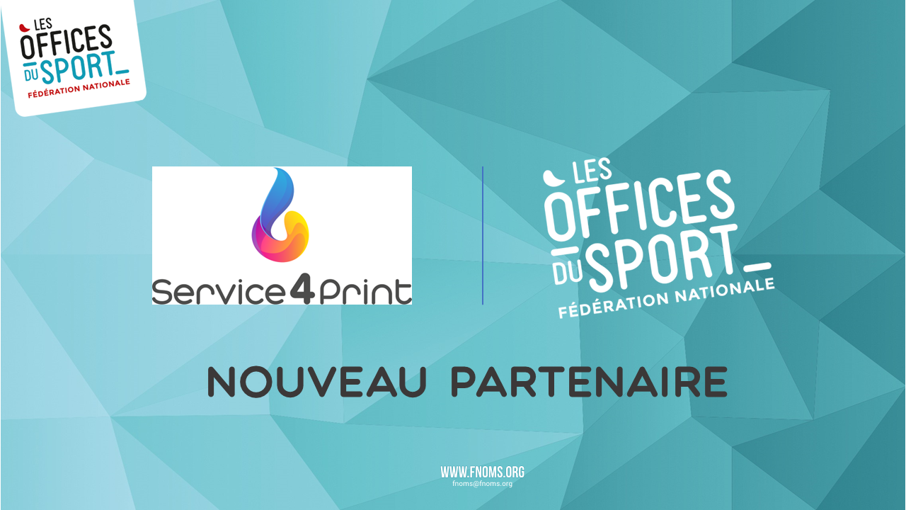 Service 4 print s’engage avec les Offices du Sport