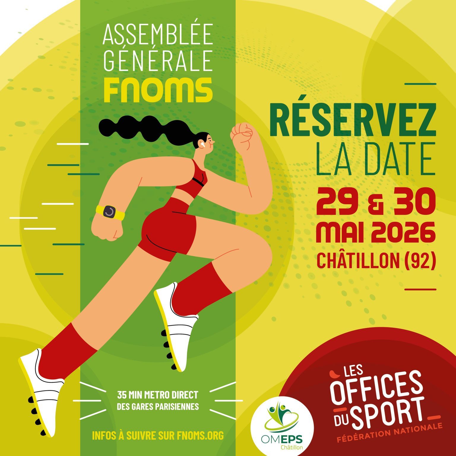 🎯 SAVE THE DATE – ASSEMBLÉE GÉNÉRALE DES OFFICES DU SPORT 2026