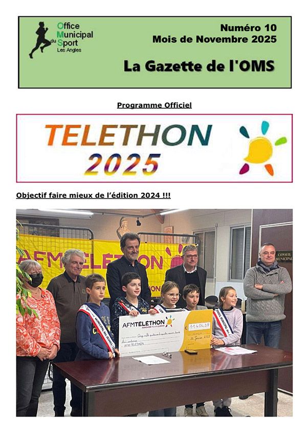 🎗️ Téléthon 2025 : Les Offices du Sport se mobilisent partout en France ! 💛💪