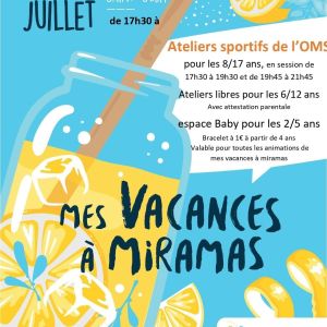Mes vacances à Miramas été 2022
