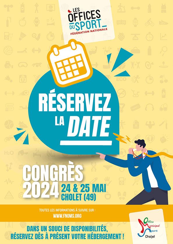 CONGRÈS FNOMS 2024 : réservez la date… et votre hébergement !